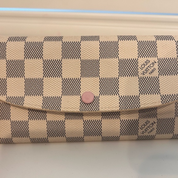 Louis Vuitton Emilie Wallet- Damier Azur Canvas - Picture 5 of 7